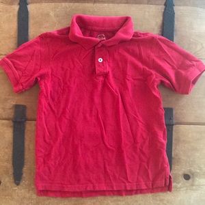 Faded Glory Boys Red Uniform Polo Shirt